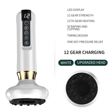 Fat Burning Vacuum Massager – Electric Cupping & Body Gua Sha To
