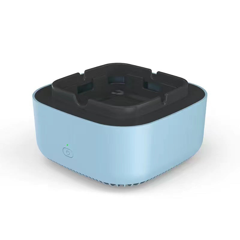 Smoke Removal Air Purification Ashtray – Automatic Anion Purifier for Home & Car