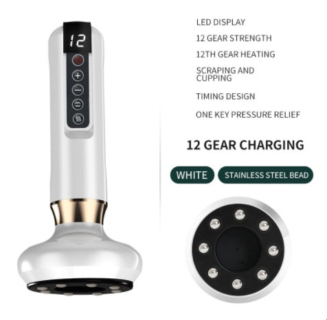 Fat Burning Vacuum Massager – Electric Cupping & Body Gua Sha To