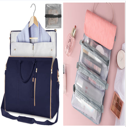 Women’s Large Travel Duffle Bag – Foldable Waterproof Tote & Suit Carrier