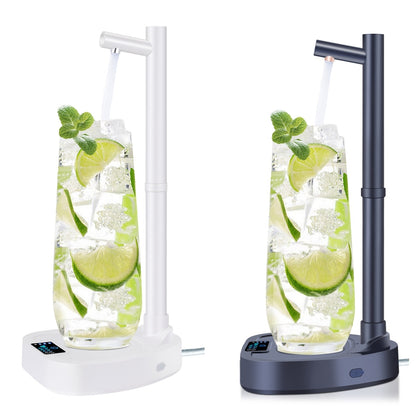 Automatic Water Dispenser with Stand – Rechargeable Bottle Pump with Extension Tube