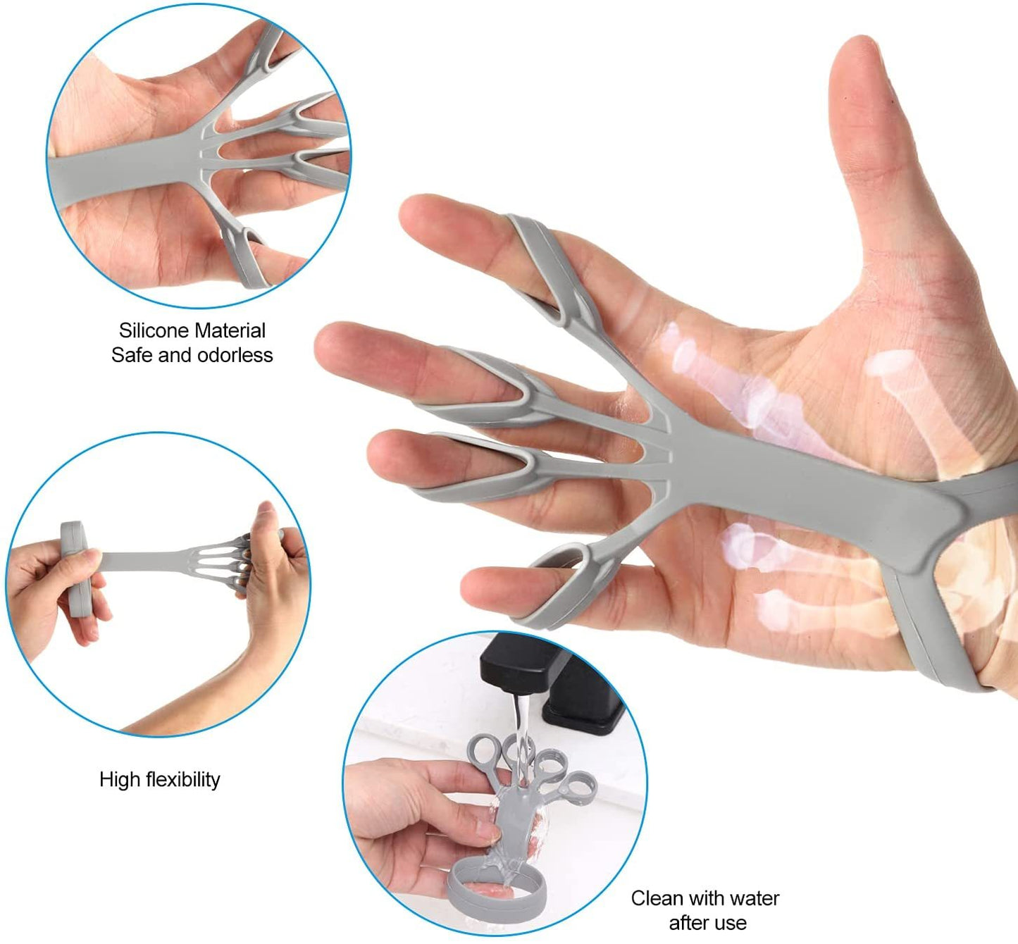 Silicone Finger Grip Trainer