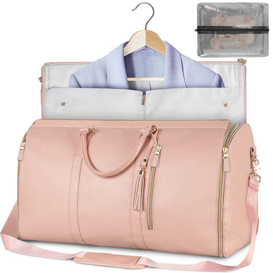 Women’s Large Travel Duffle Bag – Foldable Waterproof Tote & Suit Carrier