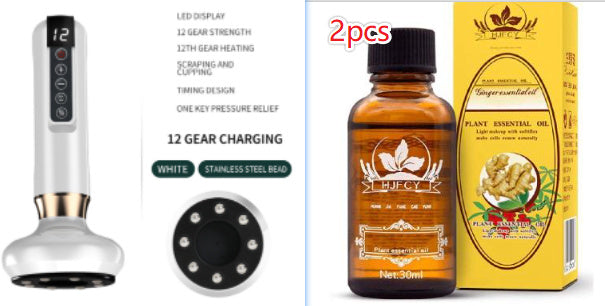 Fat Burning Vacuum Massager – Electric Cupping & Body Gua Sha To